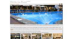 Desktop Screenshot of laplayahotelalghero.it